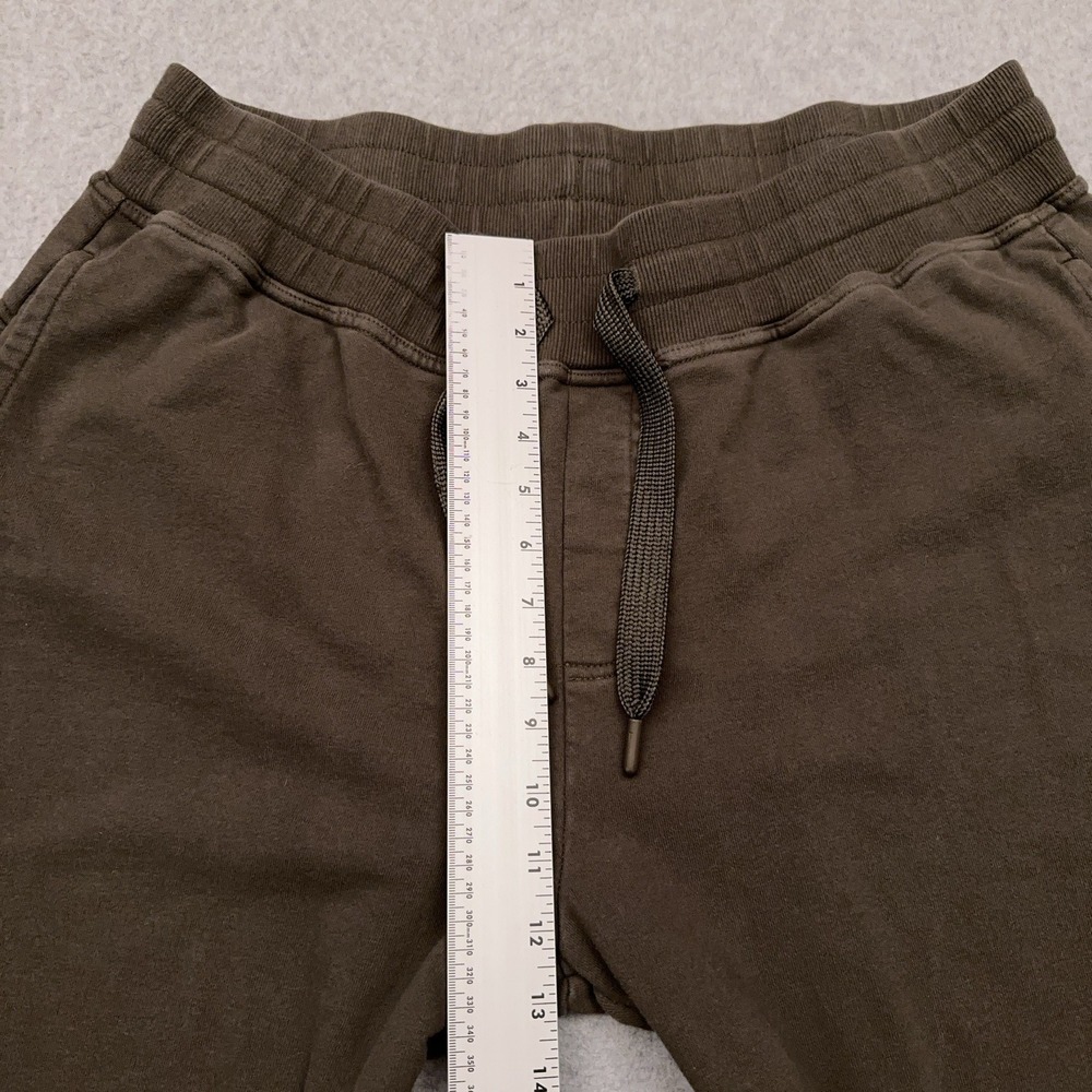American Tall Joggers Women's 2XLT Green Sweatpants Tapered Heavyweight Cotton - Picture 7 of 11